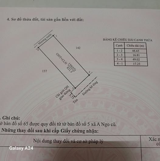 Bán đất A Lưới, 831.5m2 nở hậu, sổ đỏ sẵn sàng