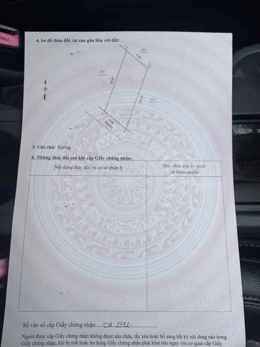 Bán đất huyện Thường Tín, thành phố Hà Nội, giá 200 triệu