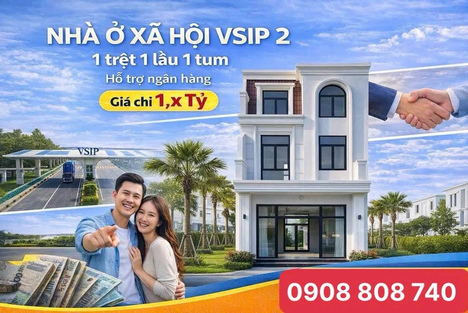 Bán nhà riêng thị xã Bến Cát, tỉnh Bình Dương, giá 1,9 tỷ