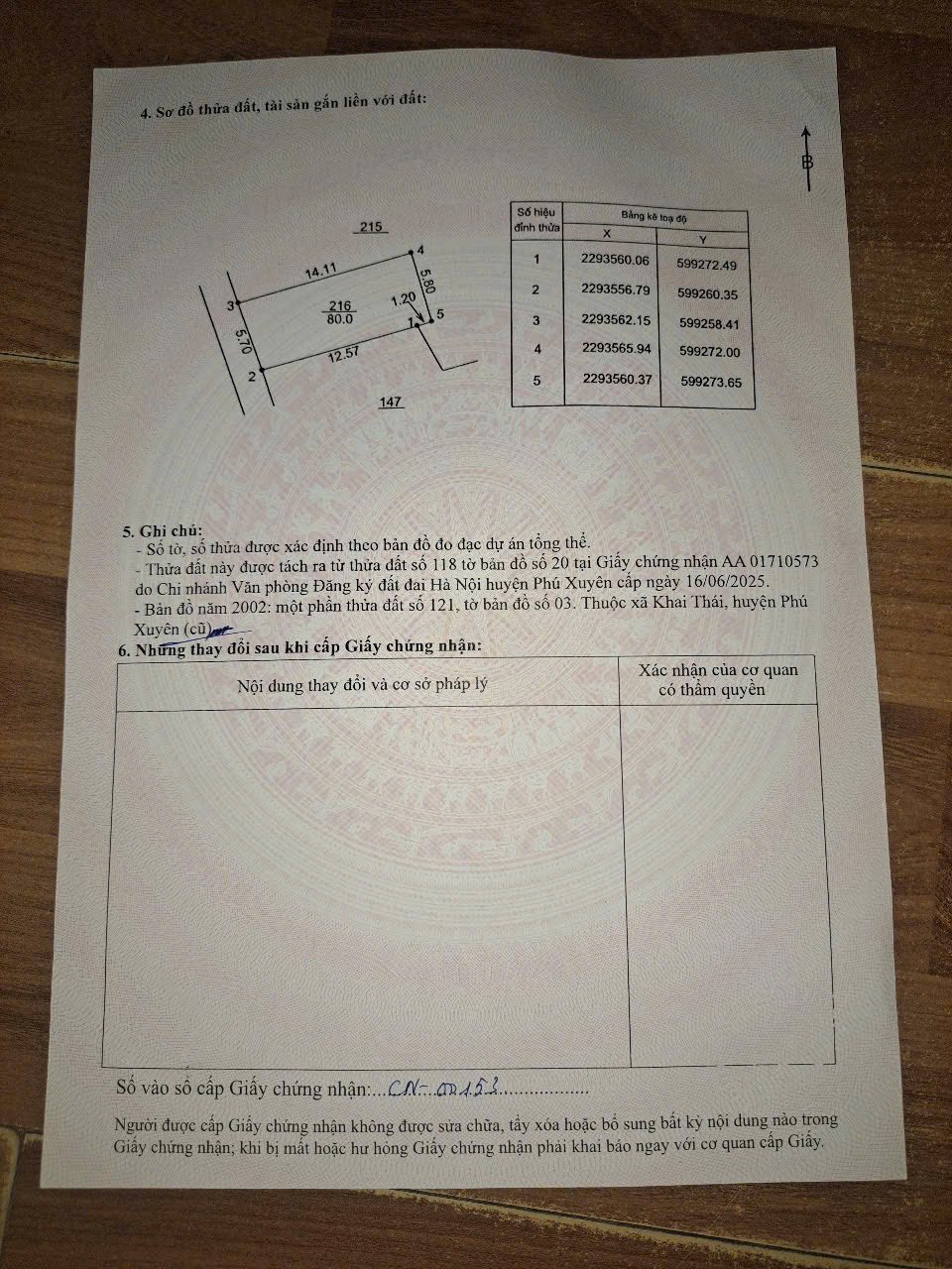 Đất vàng Khai Thái, Phú Xuyên 80m2, mặt tiền rộng, giá 1,7 tỷ