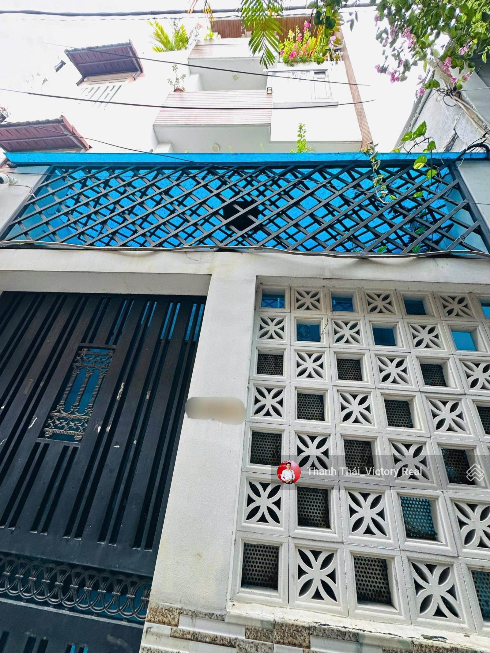 Bán nhà hẻm Võ Thành Trang, P11, TB, DT: 4 x 9m CN 37m2, 4 tầng nhà mới đẹp - 5.9 tỷ TL