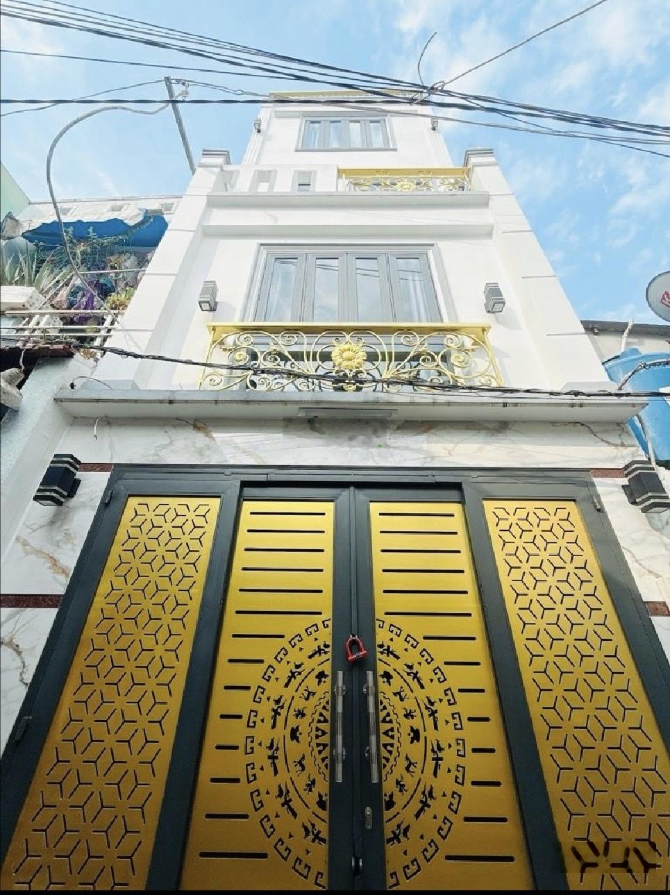 4 tầng - hẻm 3m - an ninh - chỉ hơn 4 tỷ. Đường Nguyễn Thượng Hiền, Gò Vấp. Sân bay, quận 1