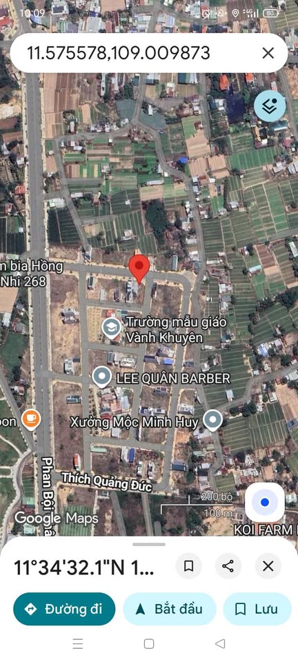 Bán lô đất thổ cư đường 21m khu công an Mỹ Bình, Phan Rang, giá 2.65 tỷ