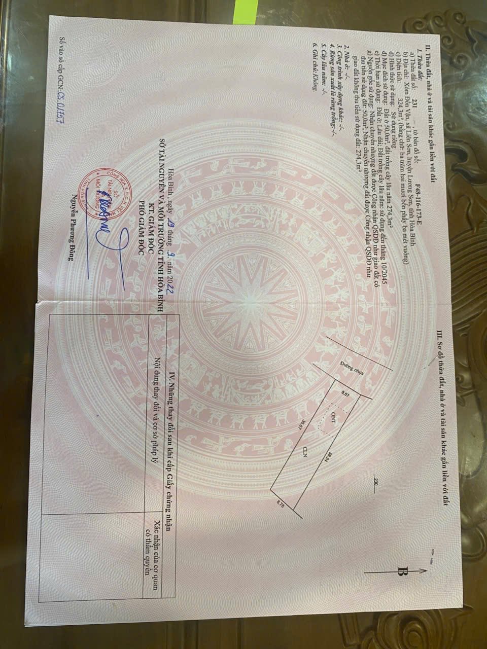 Bán đất huyện Hoài Đức, thành phố Hà Nội, giá 3 tỷ