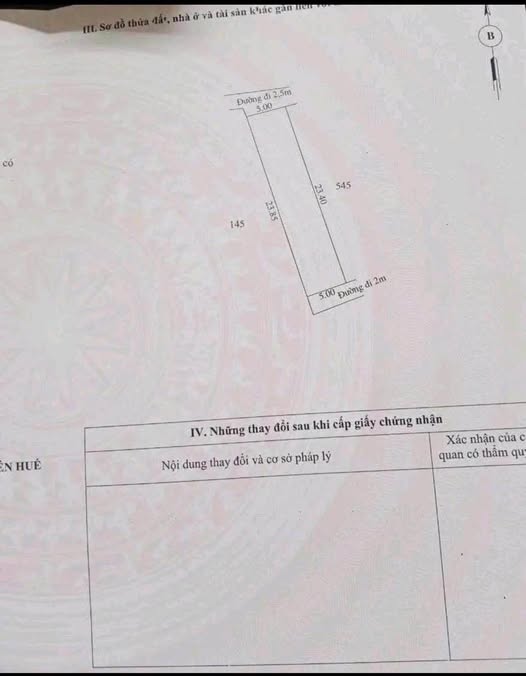 Bán đất Chiết Bi, Mỹ Thượng, Huế, diện tích 118m2, ngang 5m, giá 11 triệu/m2