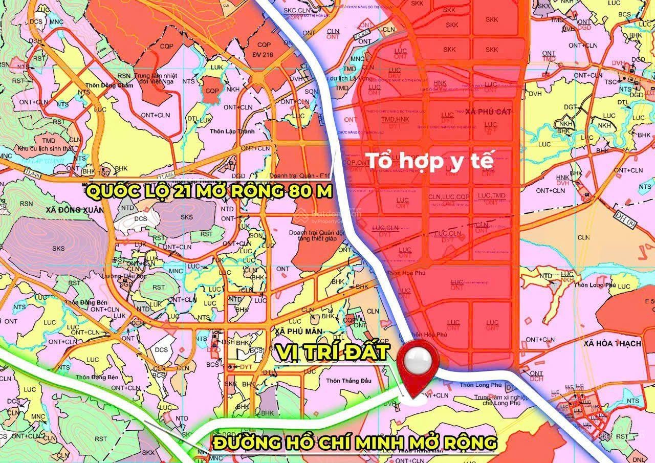 Bán nhanh lô góc 100m view hồ tại vị trí trung tâm đô thị Hòa Lạc