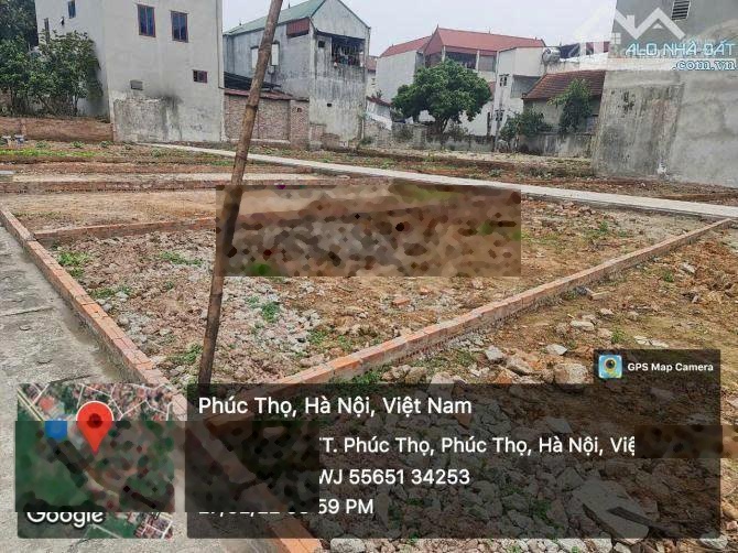 Bán đất thị trấn - đường Lạc Trị - Phúc Thọ - ngay gần mặt đường 32