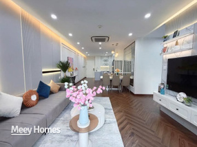 Bán căn chung cư 3 phòng ngủ Times City, căn góc, view thoáng, full nội thất