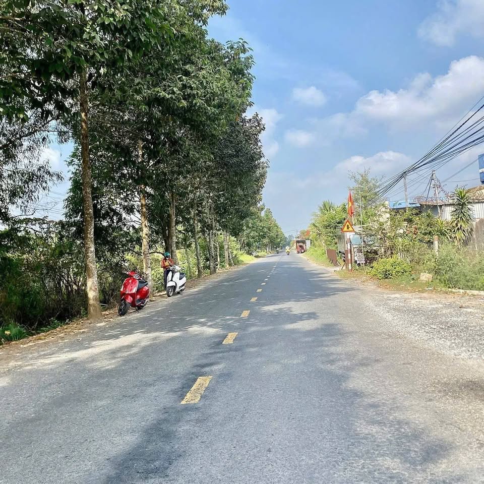 Bán đất có thổ cư 2 mặt tiền đường 173, cách chợ Hữu Định 500m, thuận tiện kinh doanh kho bãi