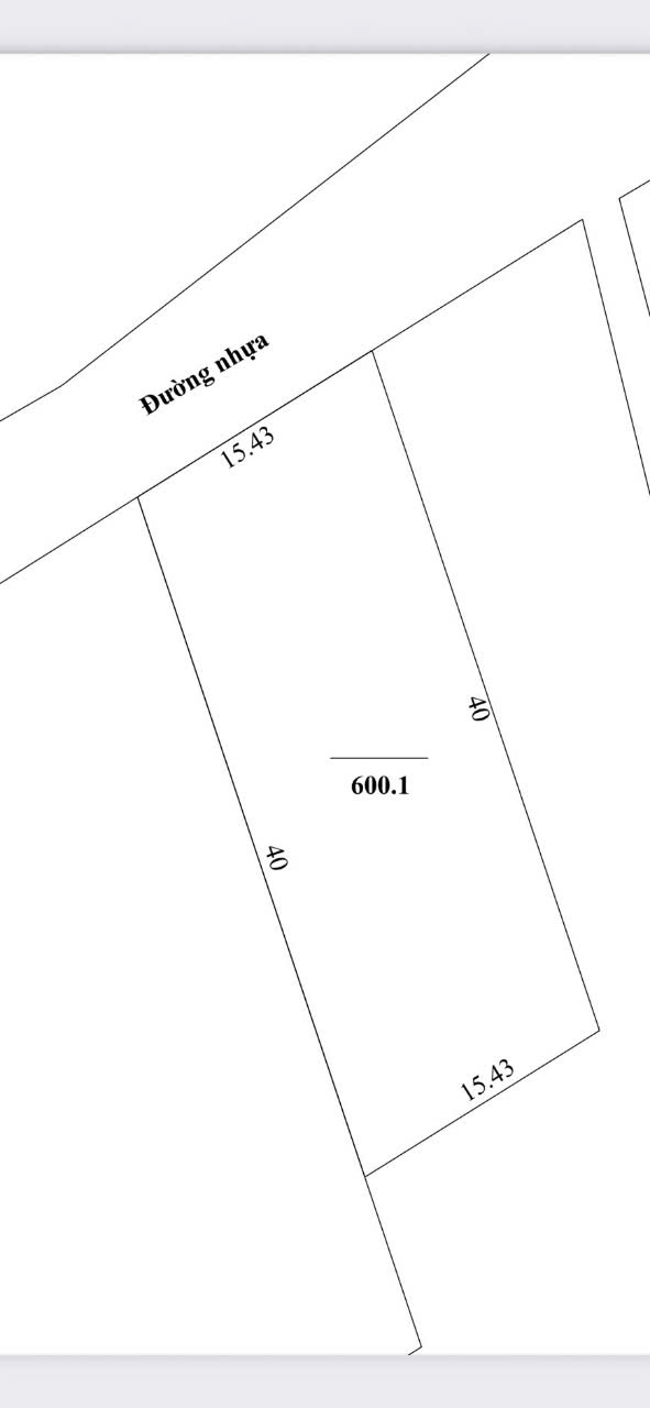 Bán mảnh đất 600m2, ngang 15m, ngay trung tâm thị trấn Đất Đỏ cũ, giá 3.2 tỷ