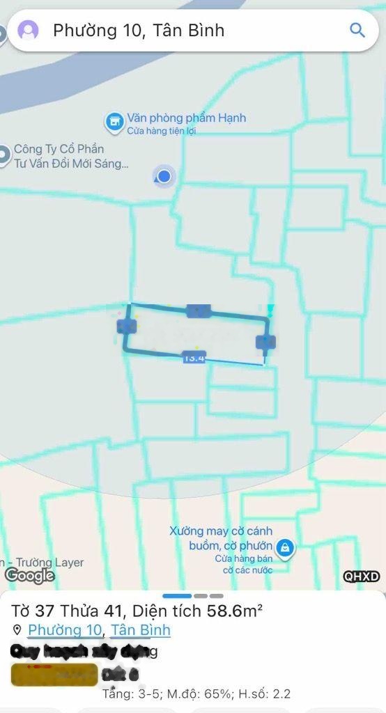 NHÀ ĐẸP TÂN BÌNH HẺM 4M NGANG HIẾM 4.5M 58M CHỈ 5.2 TỶ Địa chỉ: Đường Lạc Long Quân, Phường 10