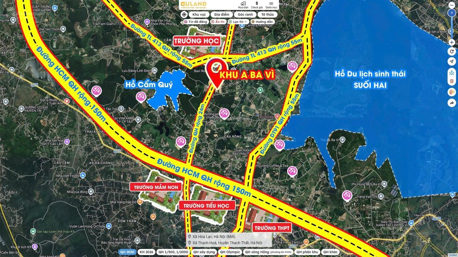 Săn đất nền ba vì - 100m² giá chỉ 900tr | lô đẹp khó tìm | rẻ nhất khu vực