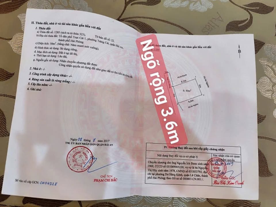 Bán nhà riêng quận Hải An, thành phố Hải Phòng, giá 1,5 tỷ