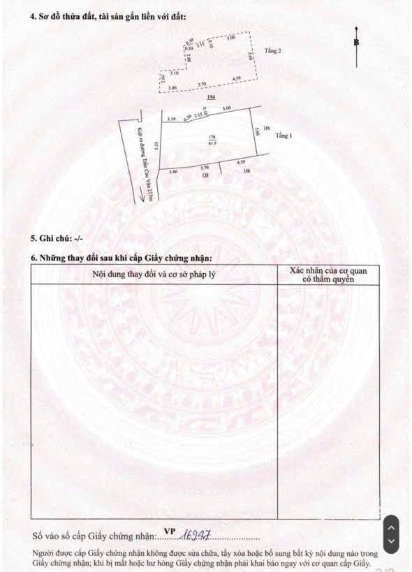 Bán nhà riêng quận Thanh Khê, thành phố Đà Nẵng, giá 4,75 tỷ