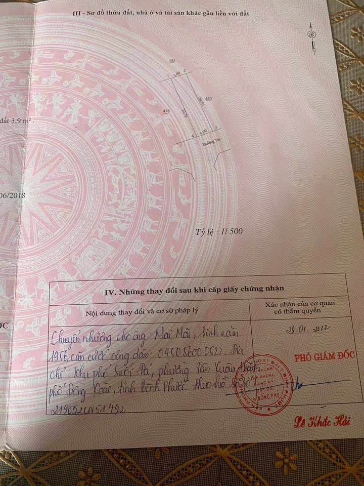 Bán đất ngay vòng xoay Thuận Phú, 100m2, giá 420 triệu