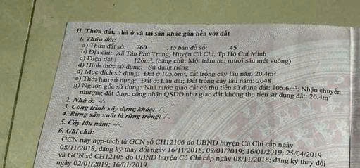 Bán Lô NGAY Mặt Tiền Kinh Doanh ngay Tỉnh Lộ 2, 125m2 thổ cư, Sổ hồng riêng, giá chỉ 1 tỷ