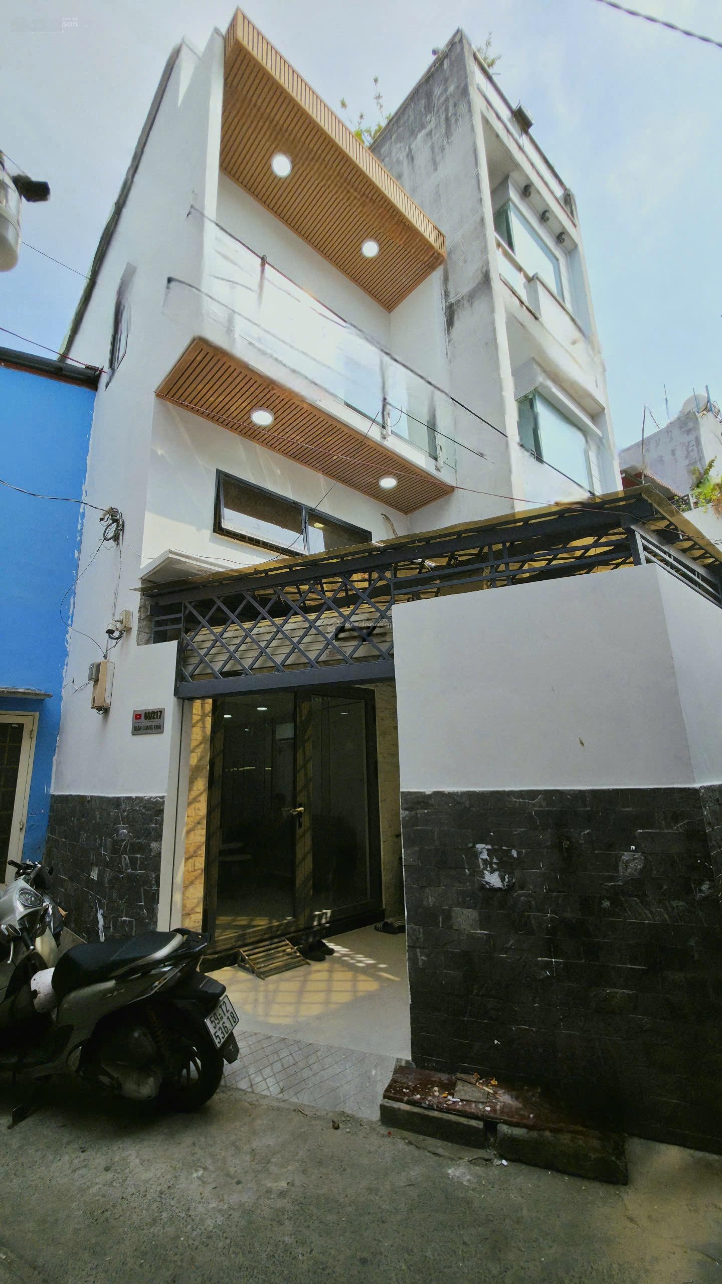 Nhà mới Trần Quang Khải, sau lưng Hoàng Sa, 1T 1L 1Lửng, 38m², full nội thất, giá 6.68 tỷ TL