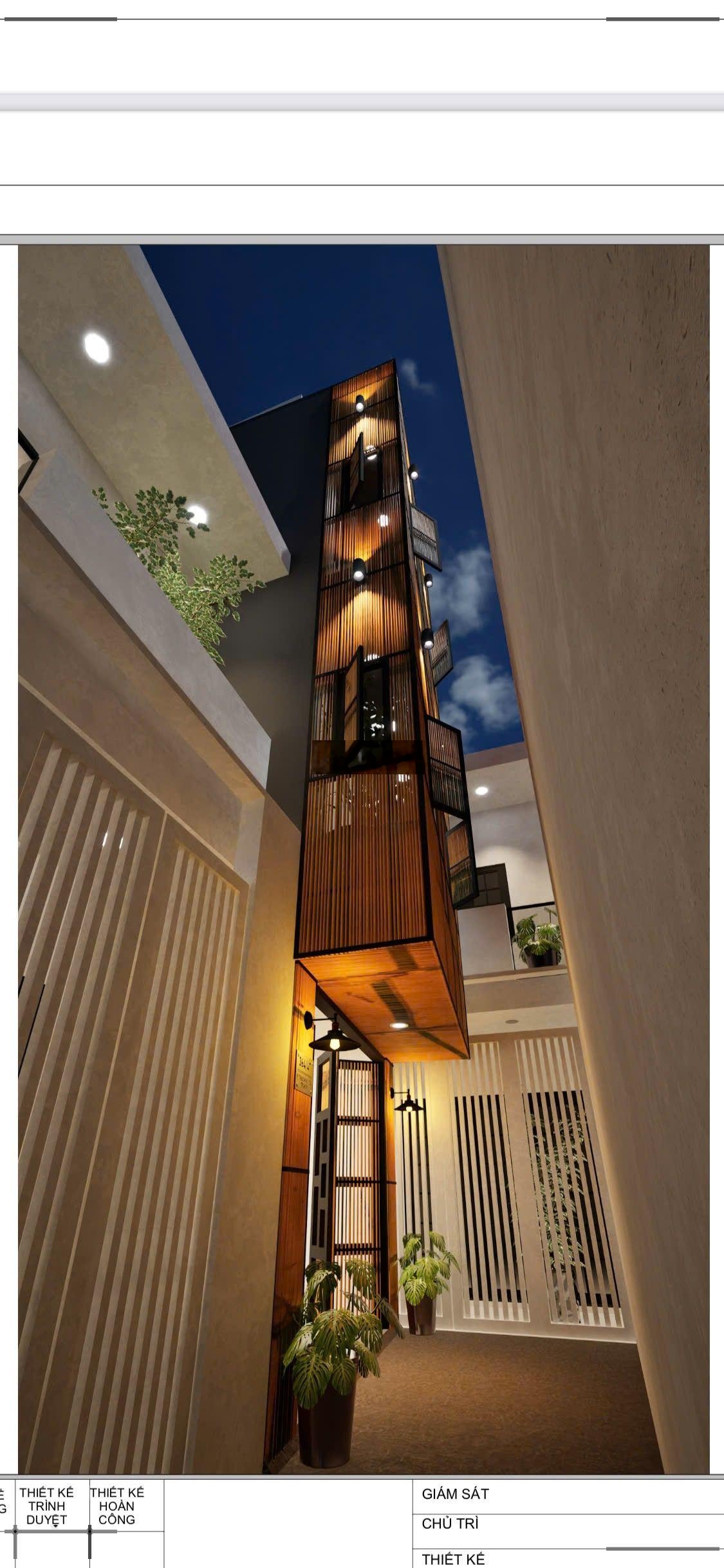 Hẻm Thông 69/ Nguyễn Gia Trí ( P25 cũ ) Thạnh Mỹ Tây, Quận Bình Thạnh. Diện tích: 39m2, 4 tầng