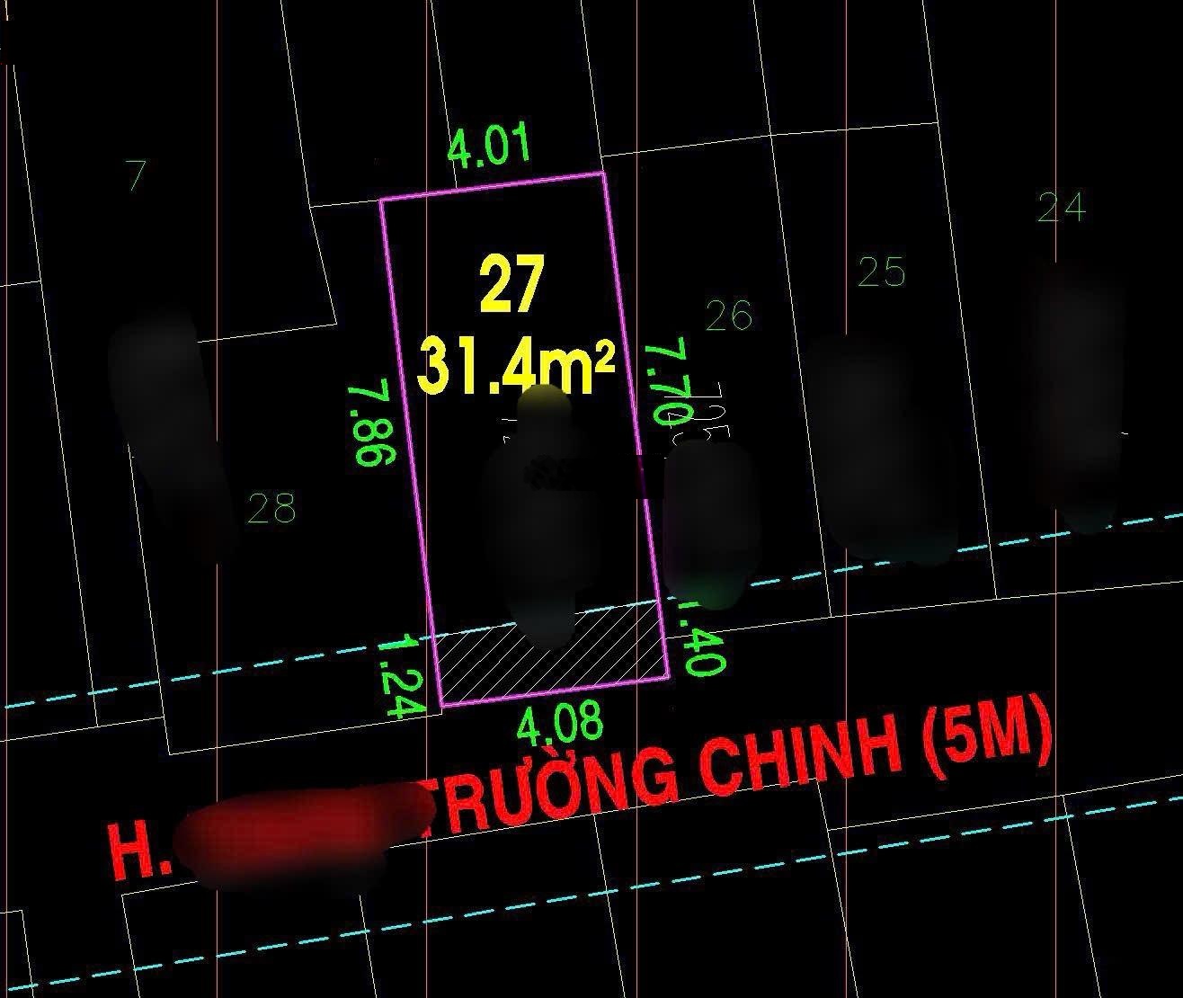 Nhà 4-8m 1 lầu 2pn 2wc hẻm 3m sát pandora trường chinh