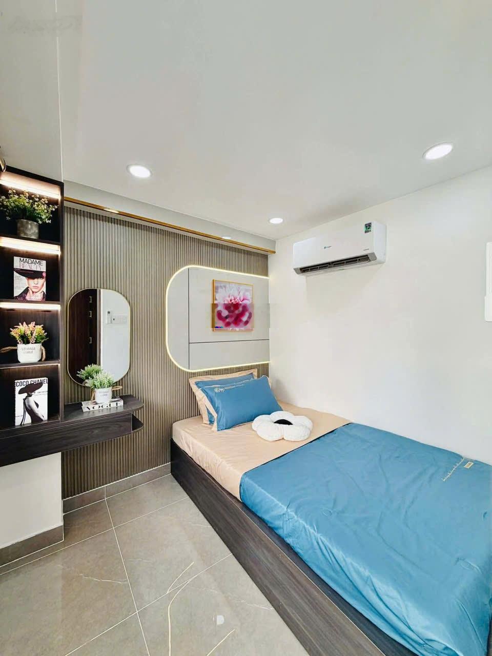 Lên sóng nhà đẹp 3 pn gần ngã tư chợ an nhơn - 4,39 tỷ - full nội thất