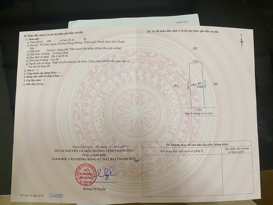 Bán nhà cấp 4 vẫn ở tốt tại Bào Ngoại, Đông Hương