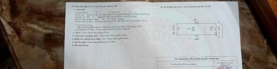 Bán lô đất tại Thủy Xuân Tiên, khu vực Xuân Mai, Chương Mỹ, Hà Nội, giá 2.1 tỷ