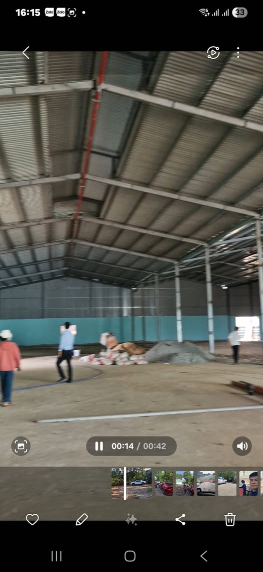 Cho thuê xưởng tại Bến Cát, gần Cổng Xanh và khu công nghiệp Tân Bình, giá 170 triệu/tháng