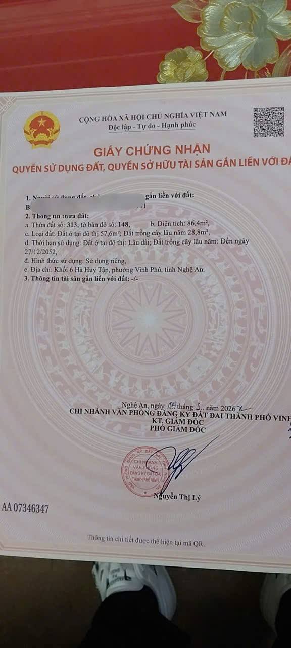 Bán lô đất mặt đường kinh doanh Trần Quốc Toản