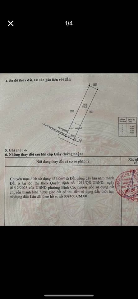 Cần bán đất tại khu phố 1, Hội Nghĩa, phù hợp đầu tư nhà trọ