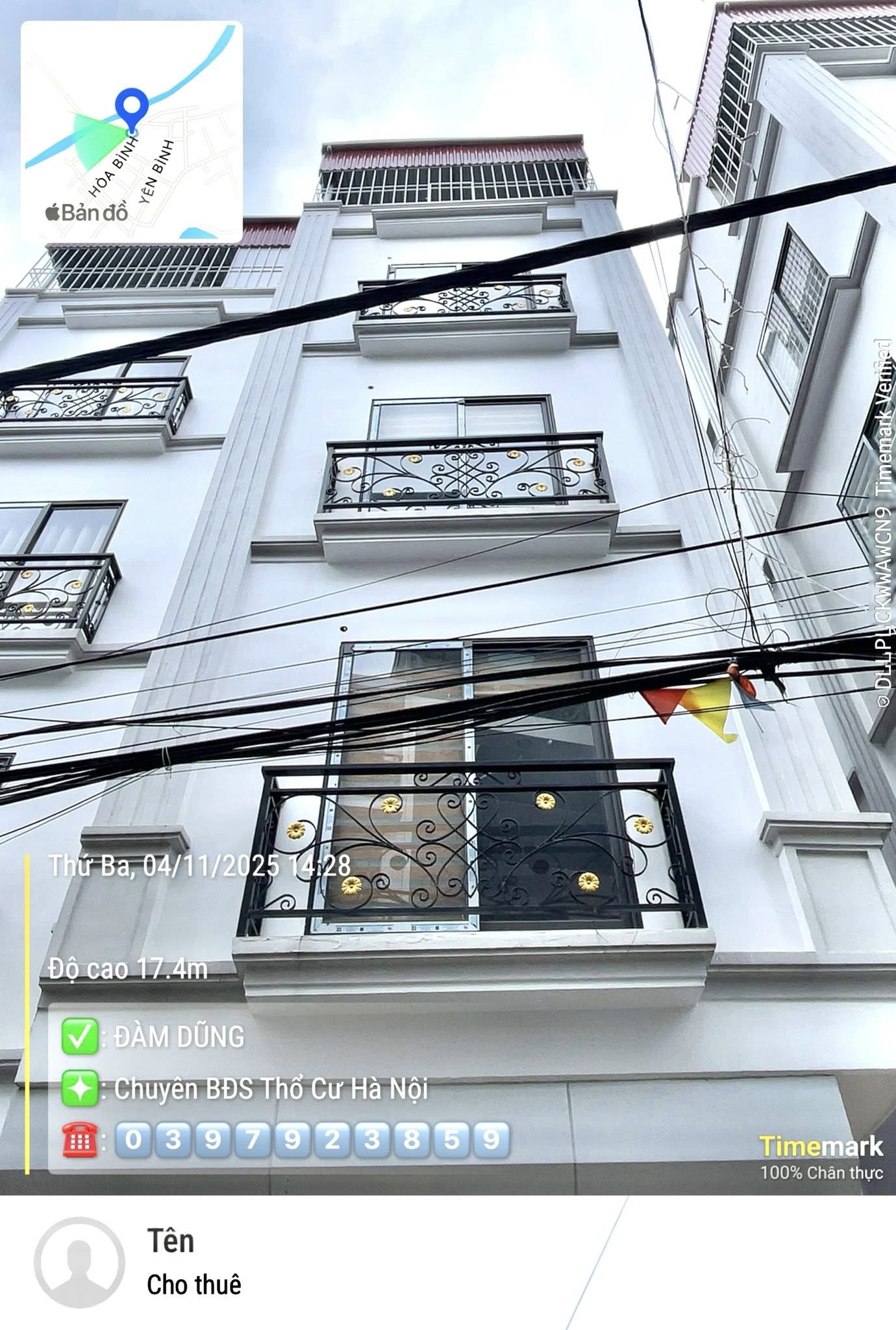 Bán nhà riêng quận Hà Đông, thành phố Hà Nội, giá 6,3 tỷ