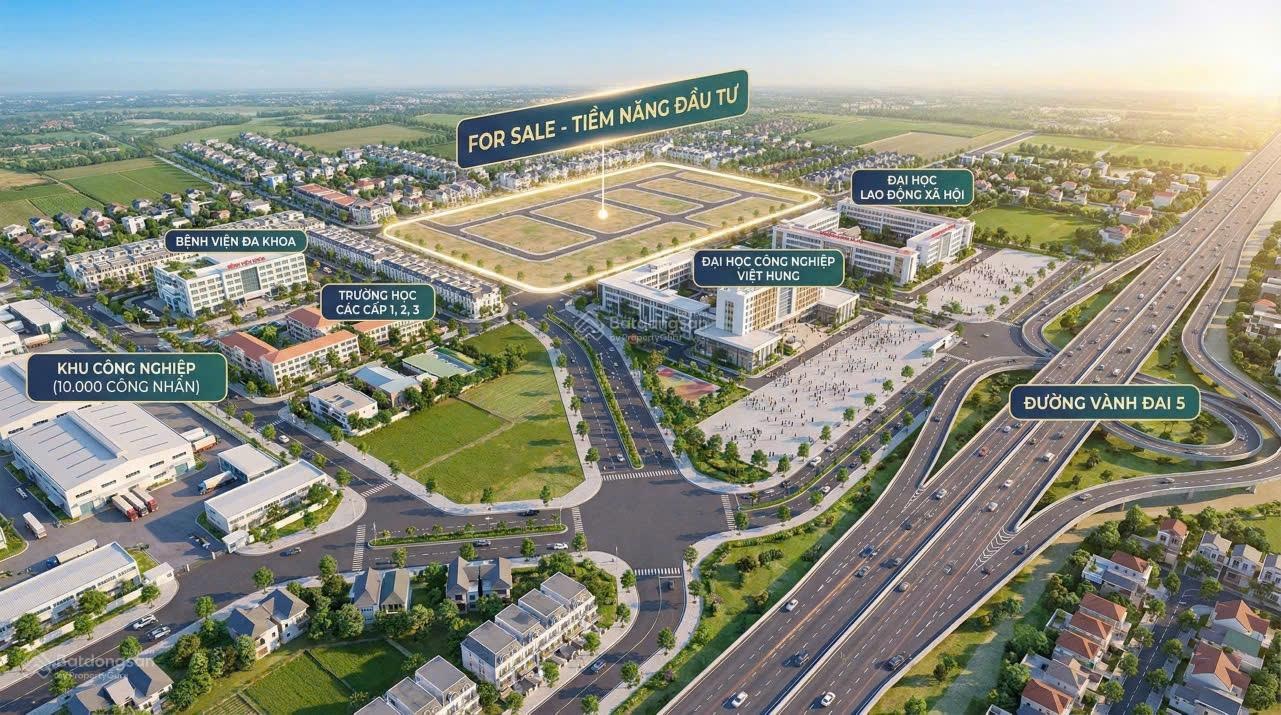 Bán lô đất 80m² chỉ 2 tỷ -Xuân Khanh, gần vành đai, khu sinh viên đông, tiềm năng tăng giá