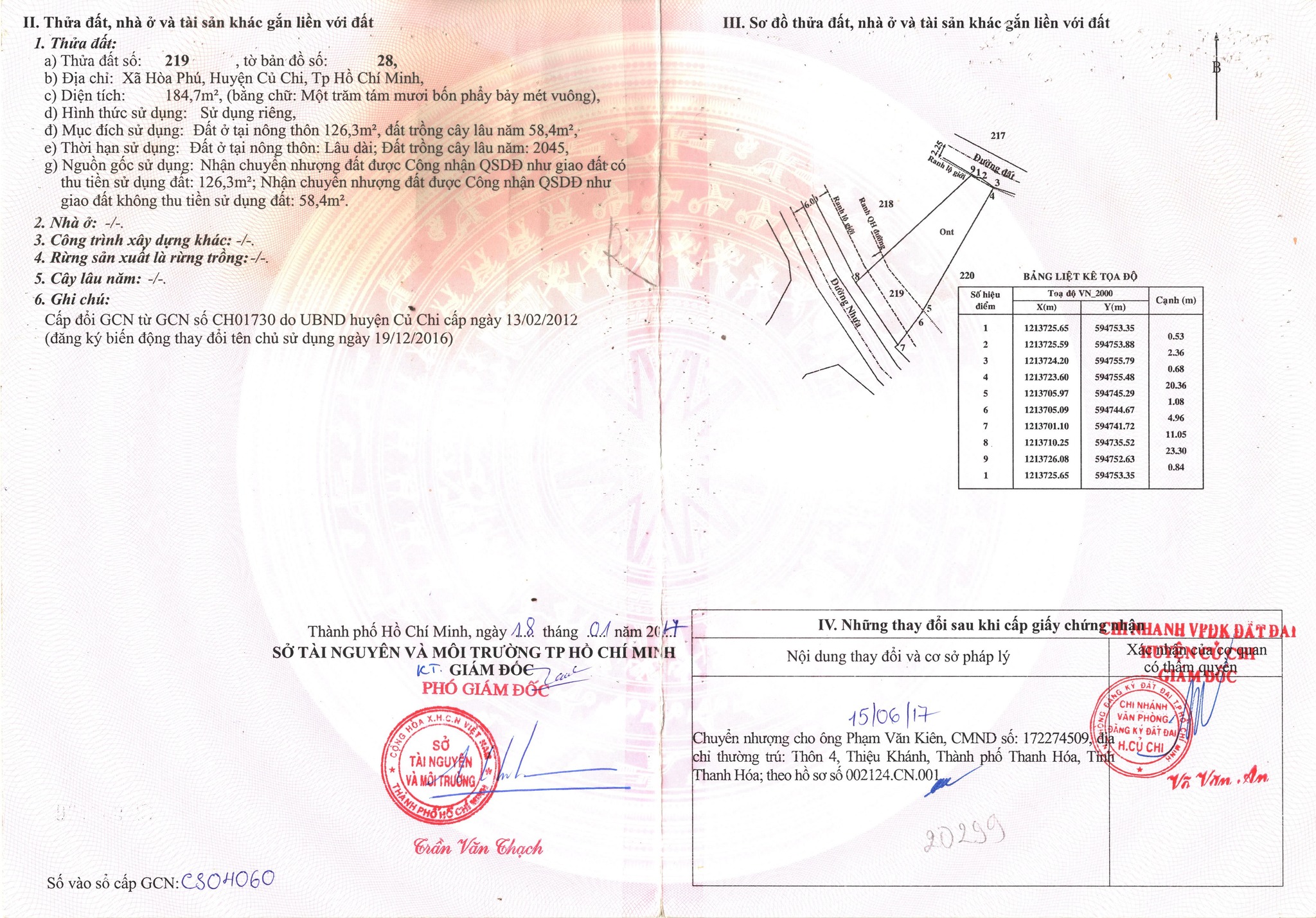 Bán nhà riêng huyện Củ Chi, thành phố Hồ Chí Minh, giá 4 triệu/tháng
