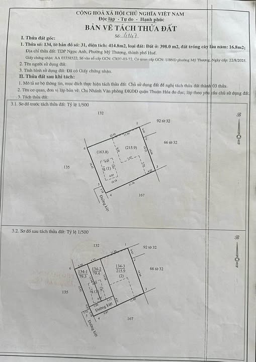Bán đất nền liền kề tại Huế, cơ hội đầu tư hấp dẫn