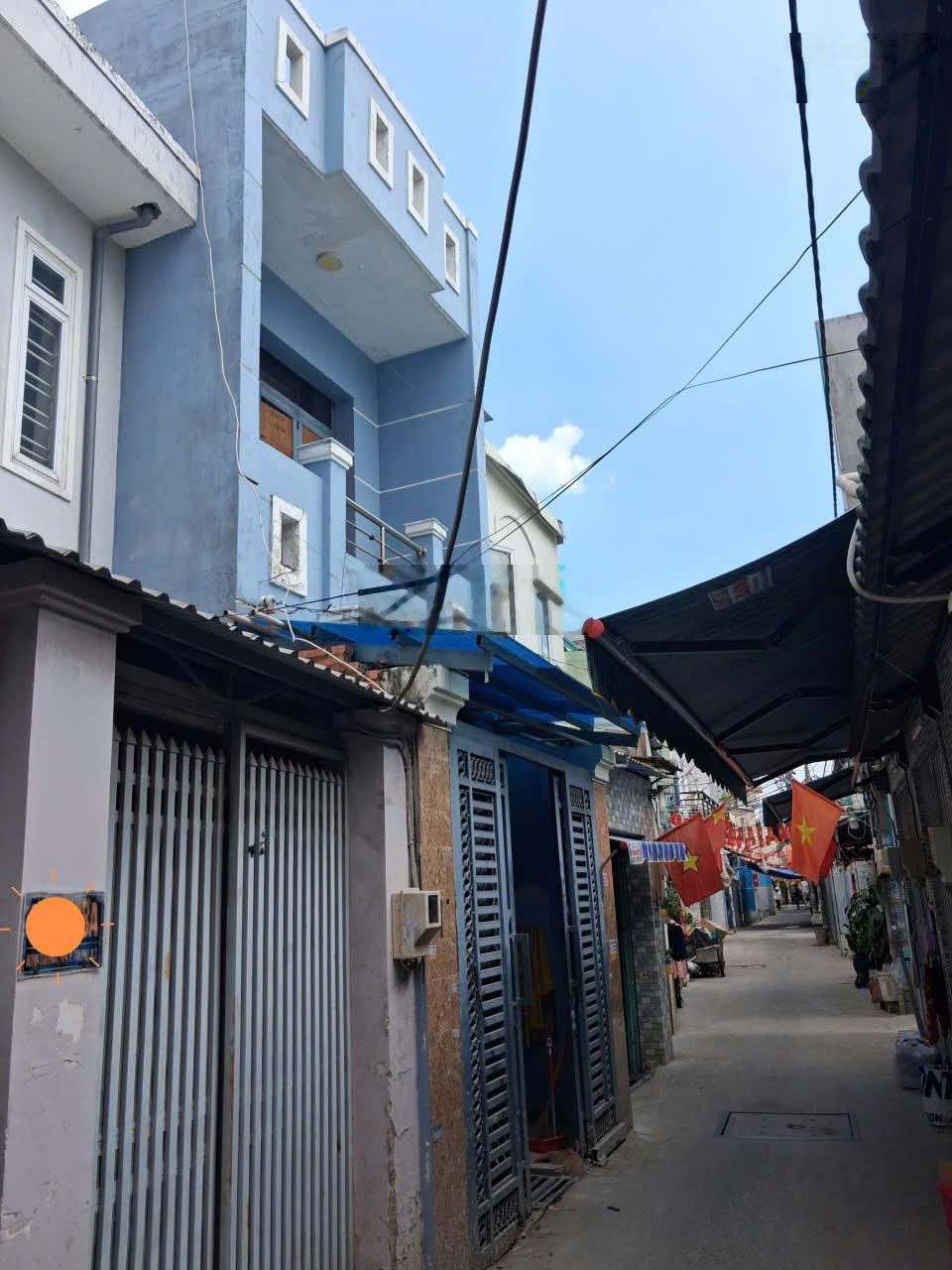 Nhà hoàn công đủ - kết cấu btct kiên cố 02 tầng - dt 3,8x9m