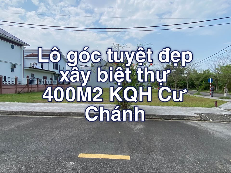 Bán đất tại khu quy hoạch Cư Chánh, Thủy Xuân, Huế, view đồi Vọng Cảnh, giá 6,2 tỷ