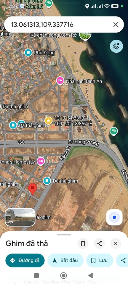 Đất biển cực phẩm tại Phú Yên, sổ hồng trao tay