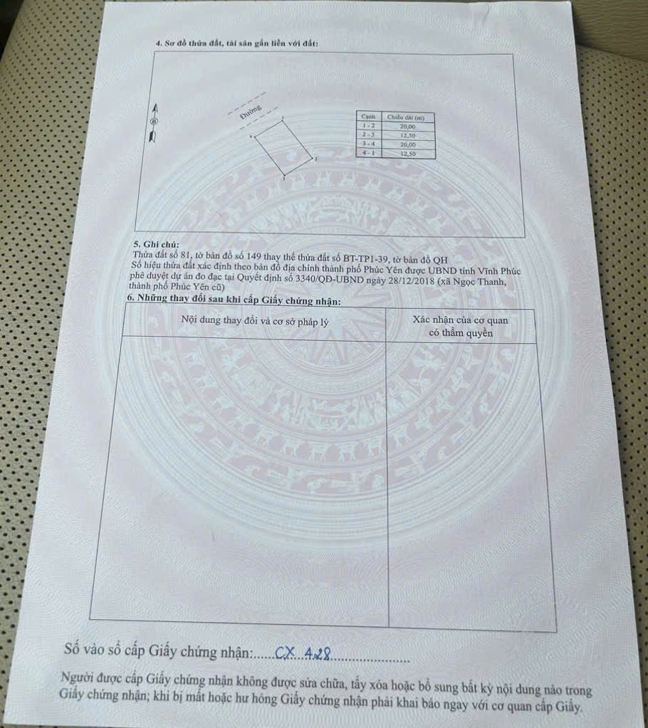 Bán đất biệt thự Flamingo Đại Lải, Vĩnh Phúc, lô góc 250m2, sổ hồng riêng