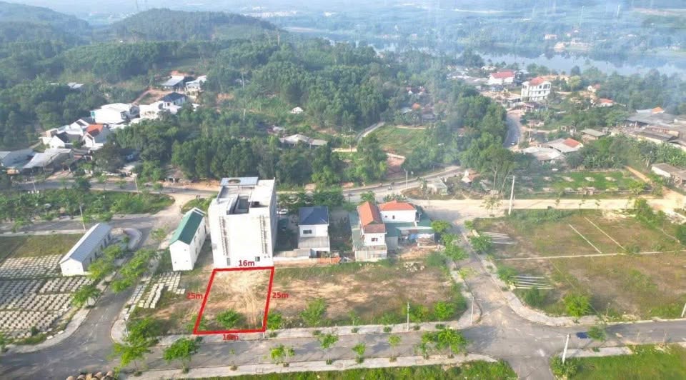 Bán đất biệt thự 400m2, mặt tiền 16m, trục chính khu quy hoạch Cư Chánh, Huế