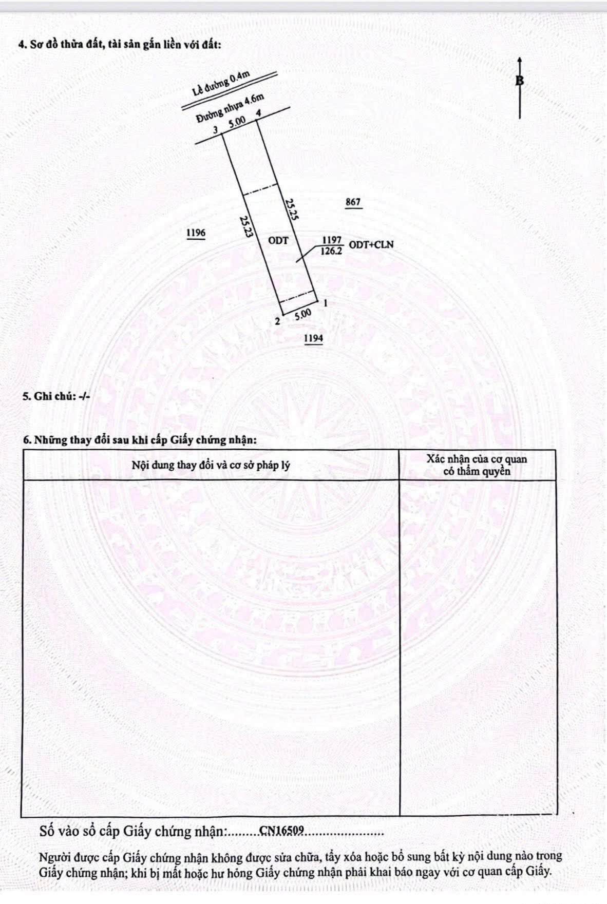 Bán đất thành phố Thủ Dầu Một, tỉnh Bình Dương giá 3,4 tỷ