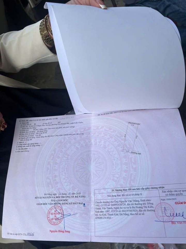 Bán đất kiệt Âu Cơ, Liên Chiểu, ngay chợ Hòa Khánh, kiệt xe máy tránh