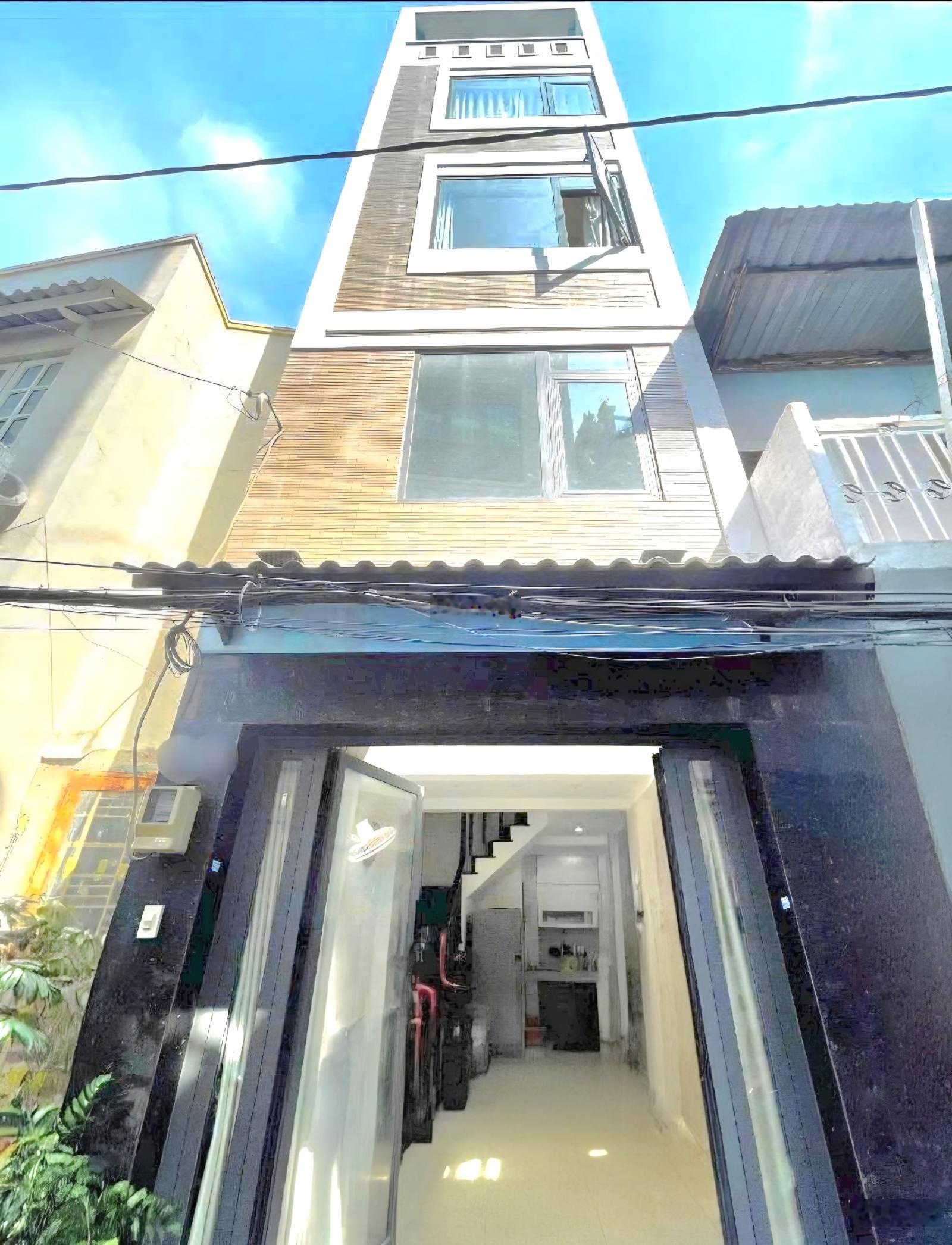 Nhỉnh 4ty, vòng xoay Điện Biên Phủ Quận 1 - Hẻm 3 gác thông Trường Sa, Thị Nghè, 21 m2, 5 tầng, 3PN