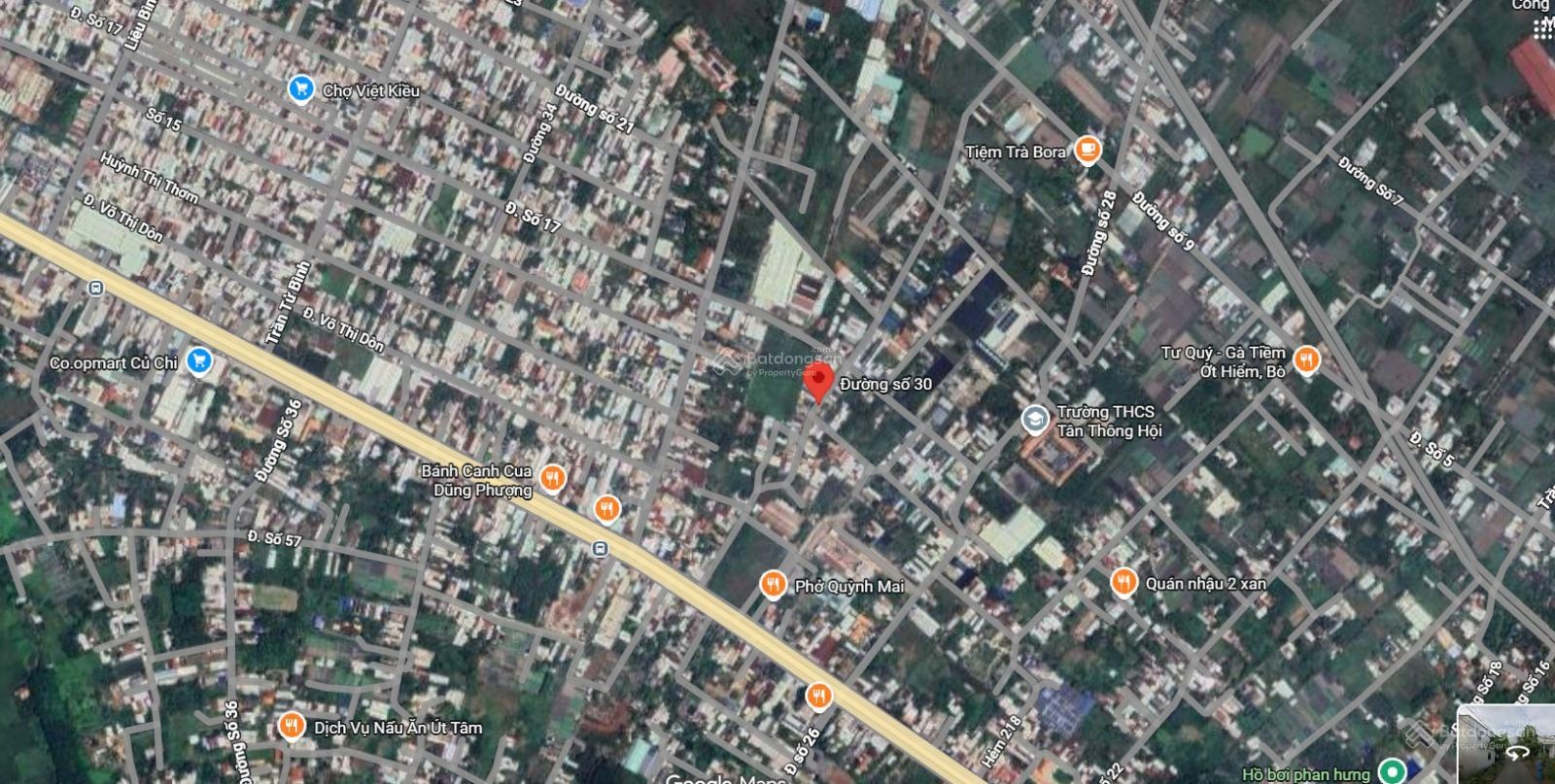 Chốt nhanh lô đất hơn 200m2 full thổ, 620tr ngay Tân Thông Hội Củ Chi