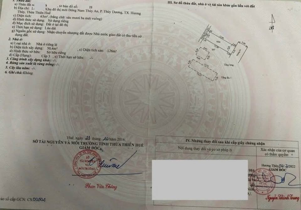 Bán nhà khu đô thị Đông Nam Thuỷ An, gần Aeon Mall, giá 2.6 tỷ