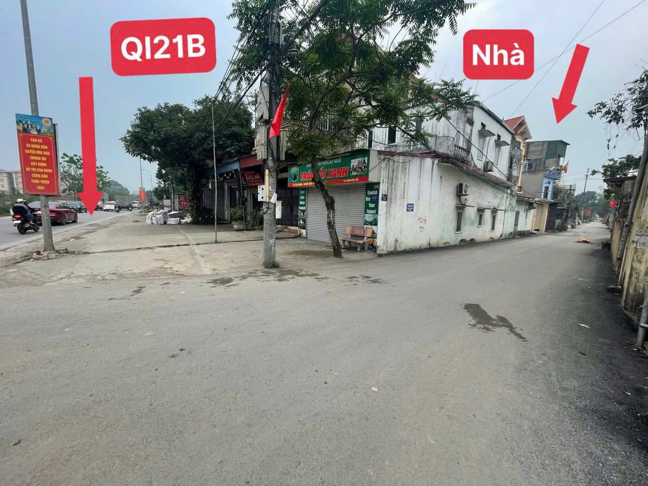 Bán lô đất tặng nhà 3 tầng tại thôn Yên Trường, Trường Thịnh, Ứng Hòa