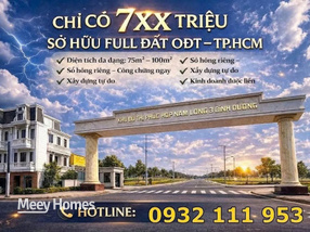 Gửi bán lô đất trong khu dân cư Nam Long, Bình Dương, diện tích 75m2, giá thương lượng