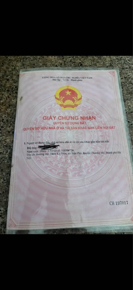 Bán đất quận Hà Đông, thành phố Hà Nội, giá 1 tỷ