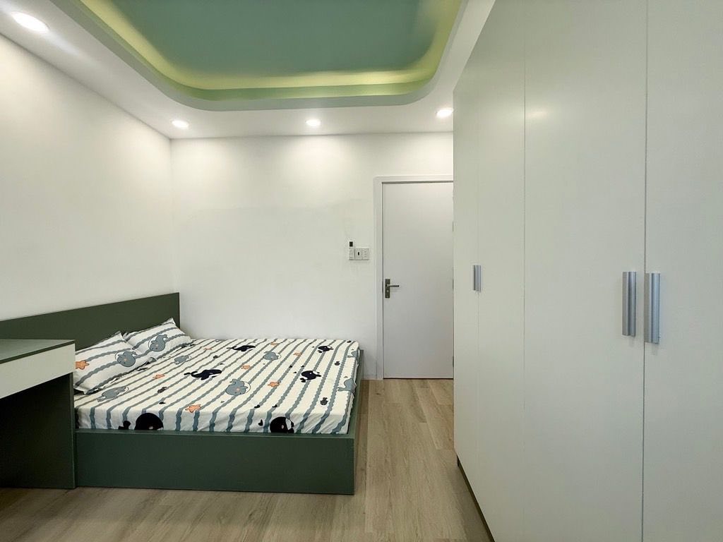 Bám căn hộ góc Bình Thạnh, 3 phòng ngủ, 55m², sẵn nội thất, gần học viện cán bộ Chu Văn An