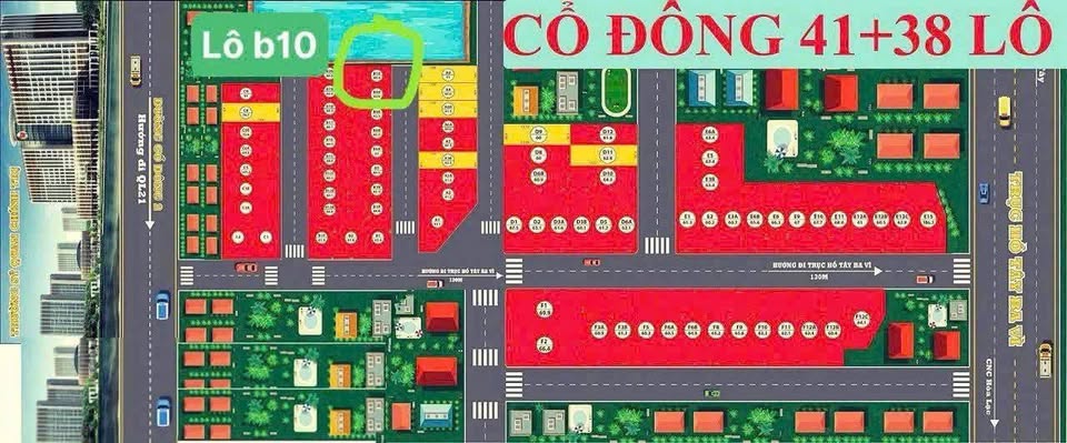 Bán mảnh đất 60m2 tại Trại Láng, Cổ Đông, Sơn Tây