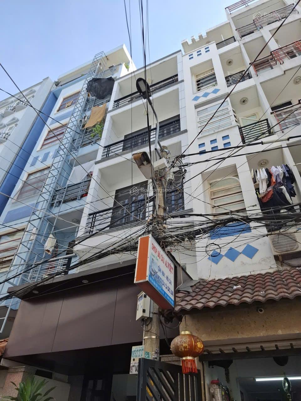 Bán nhà 5 tầng, 40m2 hẻm vip 101 bắc hải q10 - 9.9 tỷ