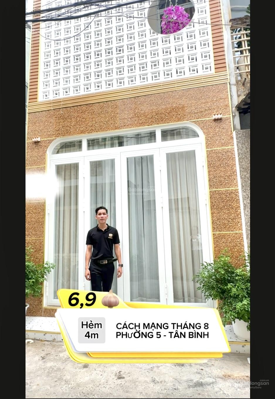 Nhà đẹp Tân Bình - gần Metro số 2 - 3 phòng ngủ - DT: 45 m2 - đất thổ cư vuông vức